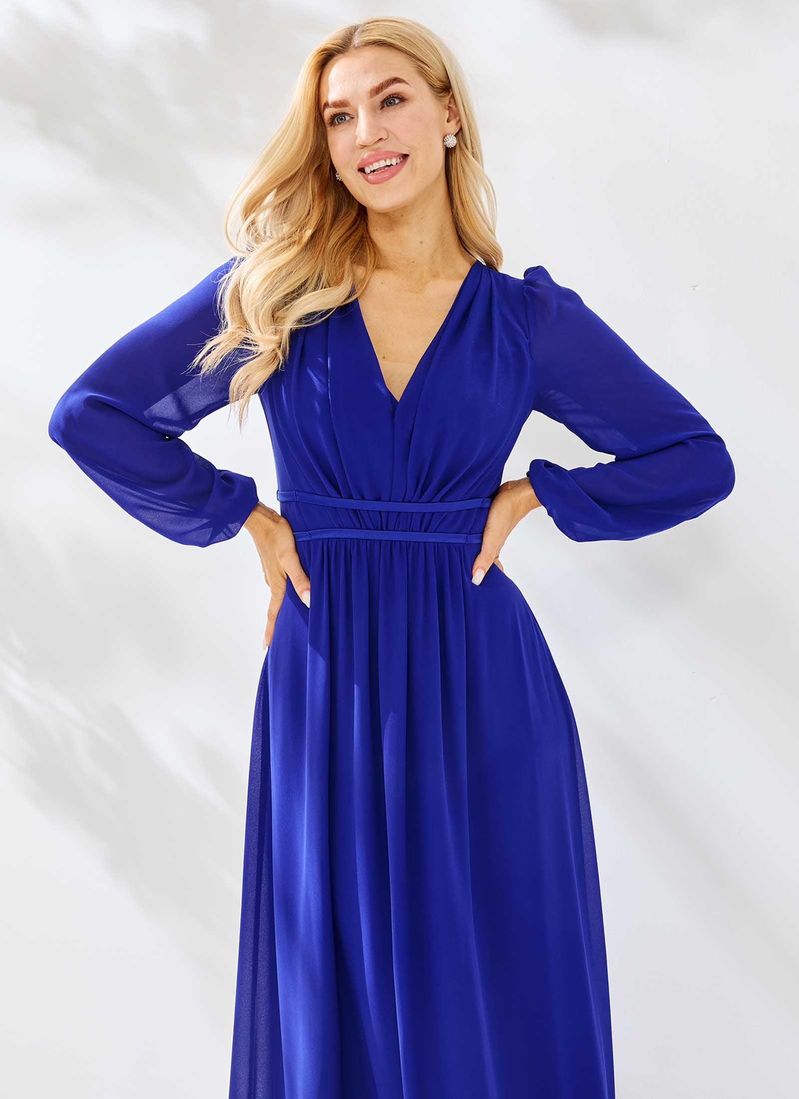 Allure Dress, Cobalt Blue