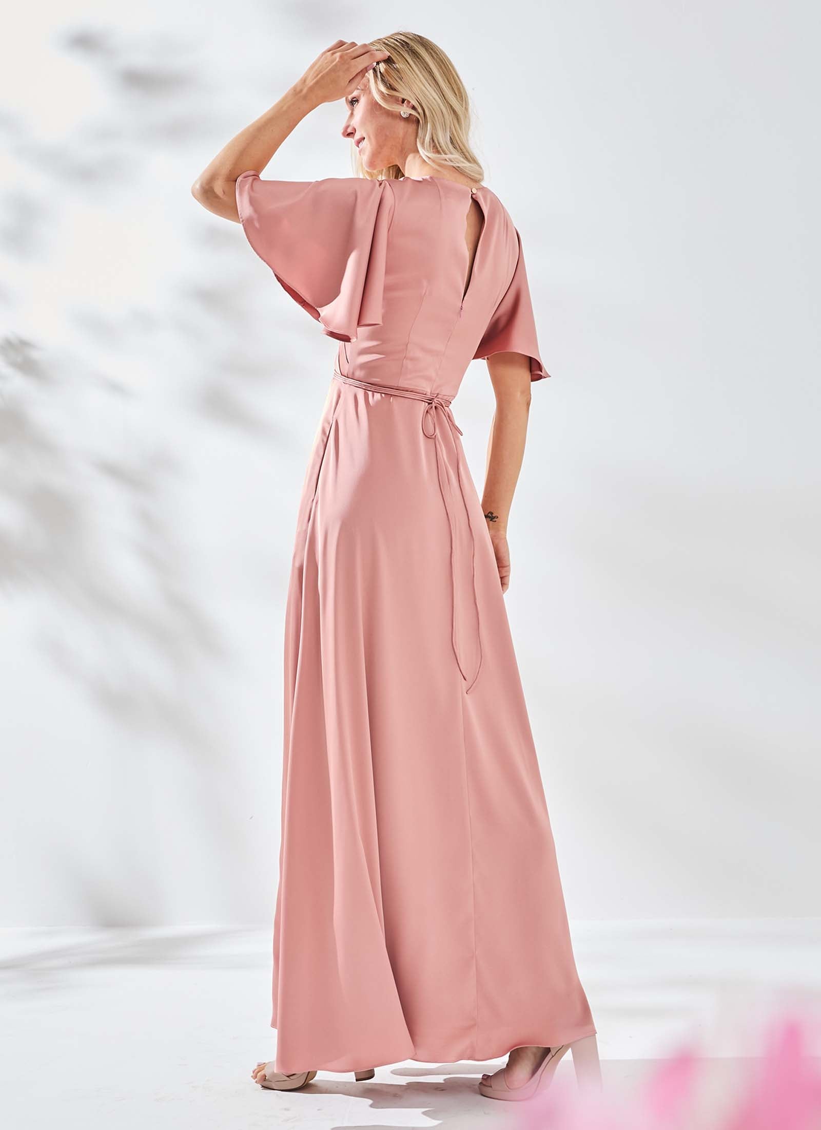 Ariana Dress, Blush Pink