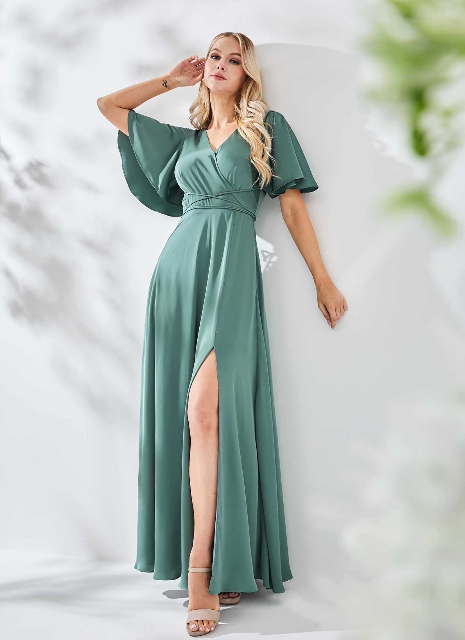 Ariana Dress, Sage Green Ariana Dress, Sage Green
