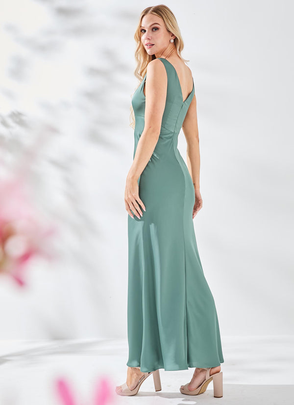Athena Dress, Sage Green