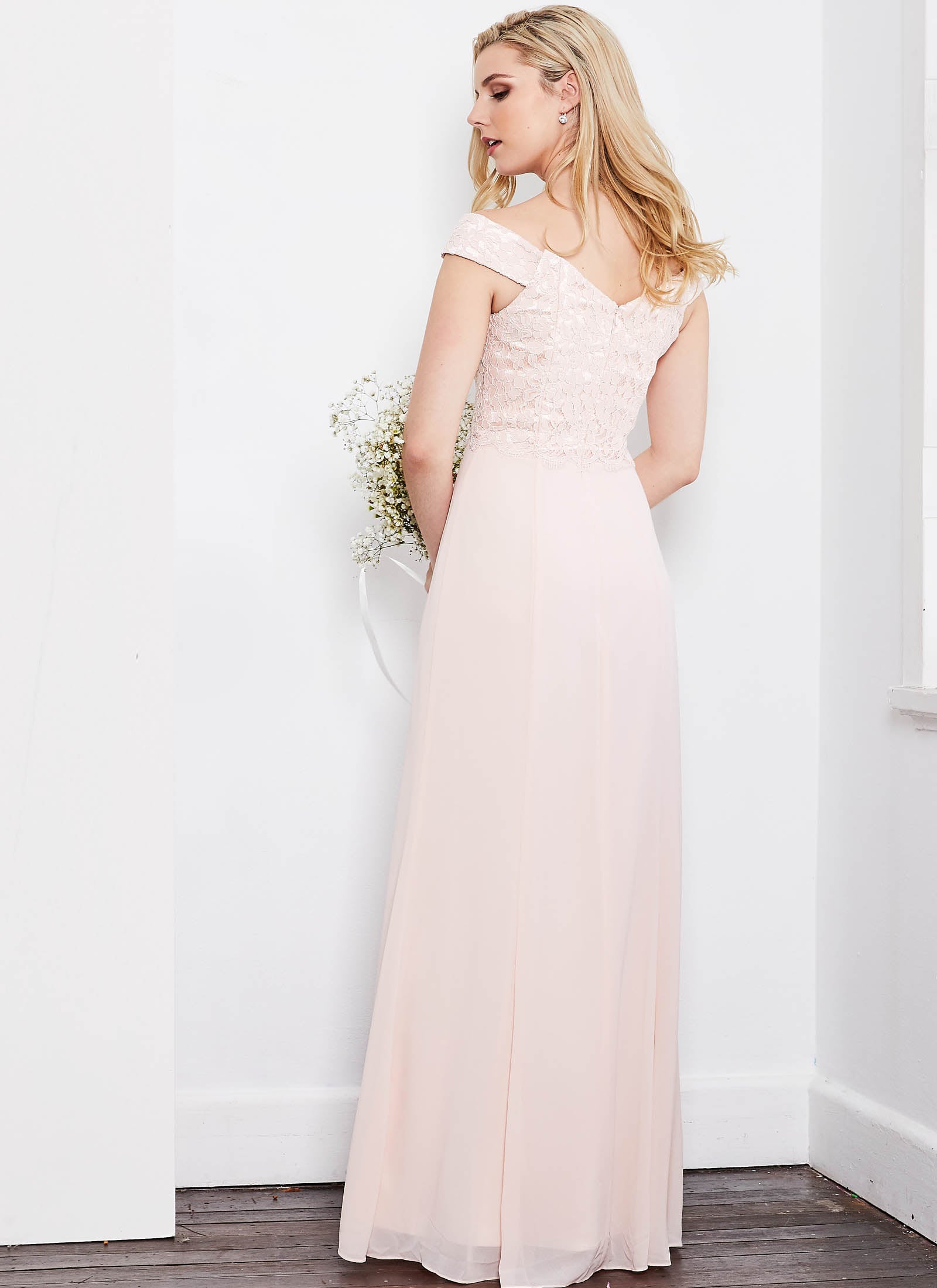 Solace Dress, Light Blush PInk