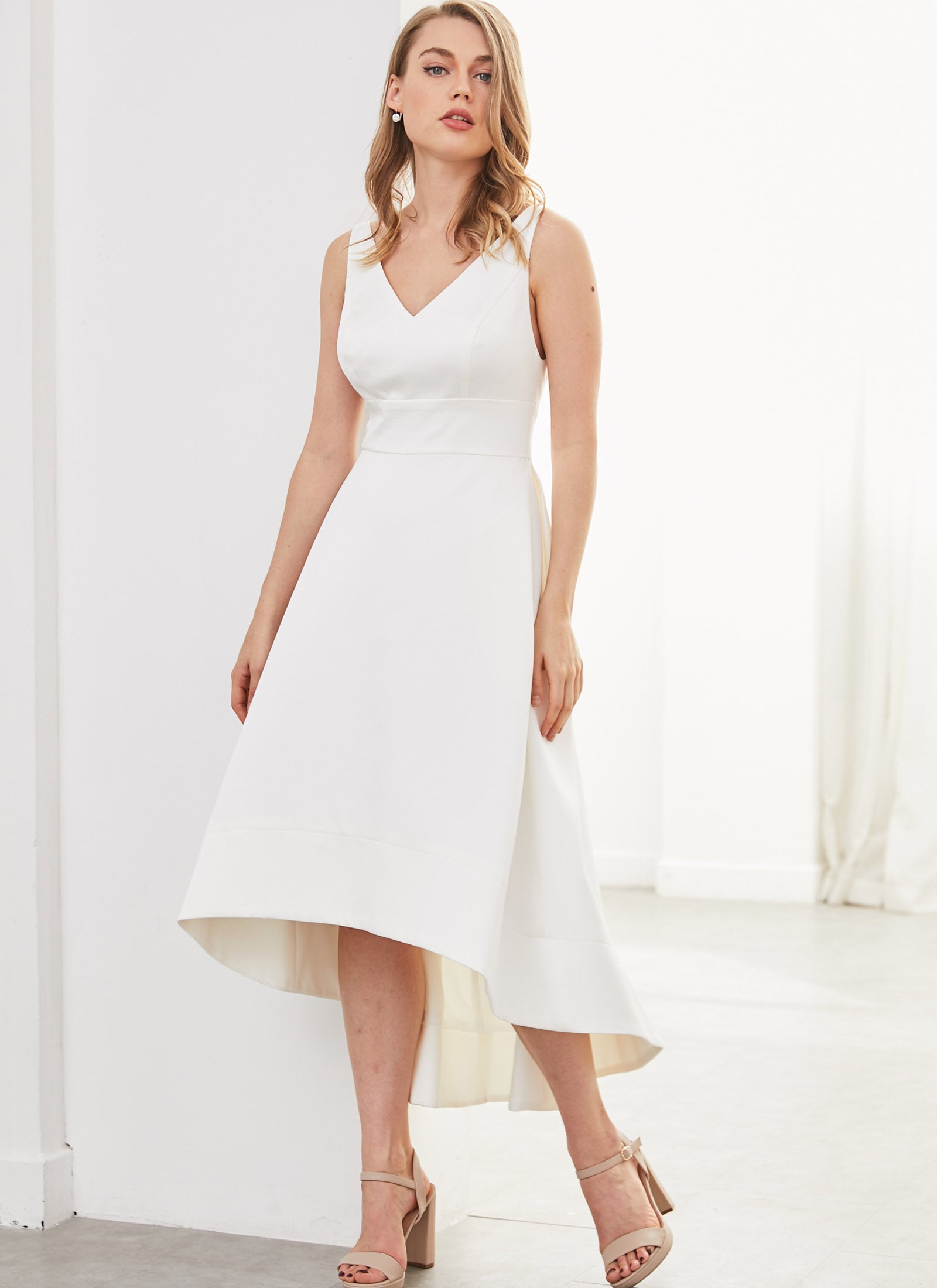 Audrey Dress, Ivory