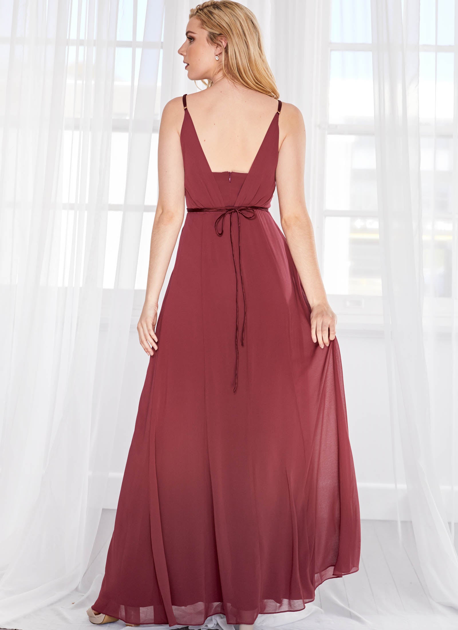 Aries Dress, Cinnamon Rose