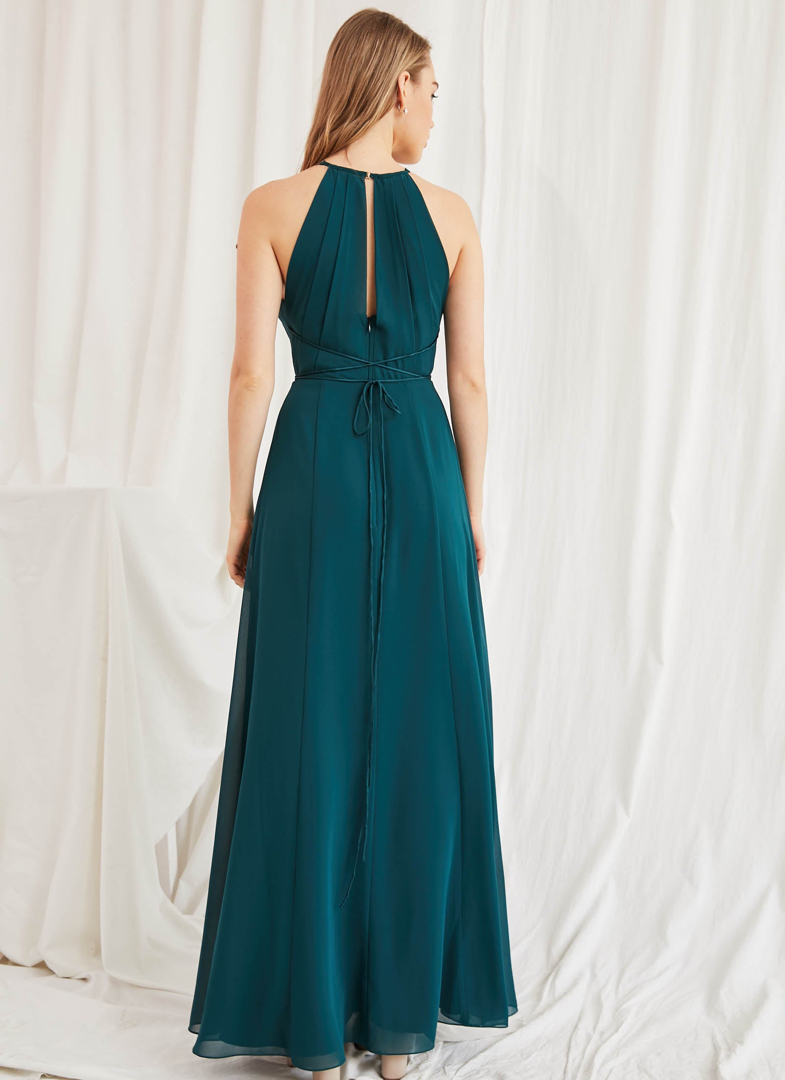 Adelle Dress, Teal Green