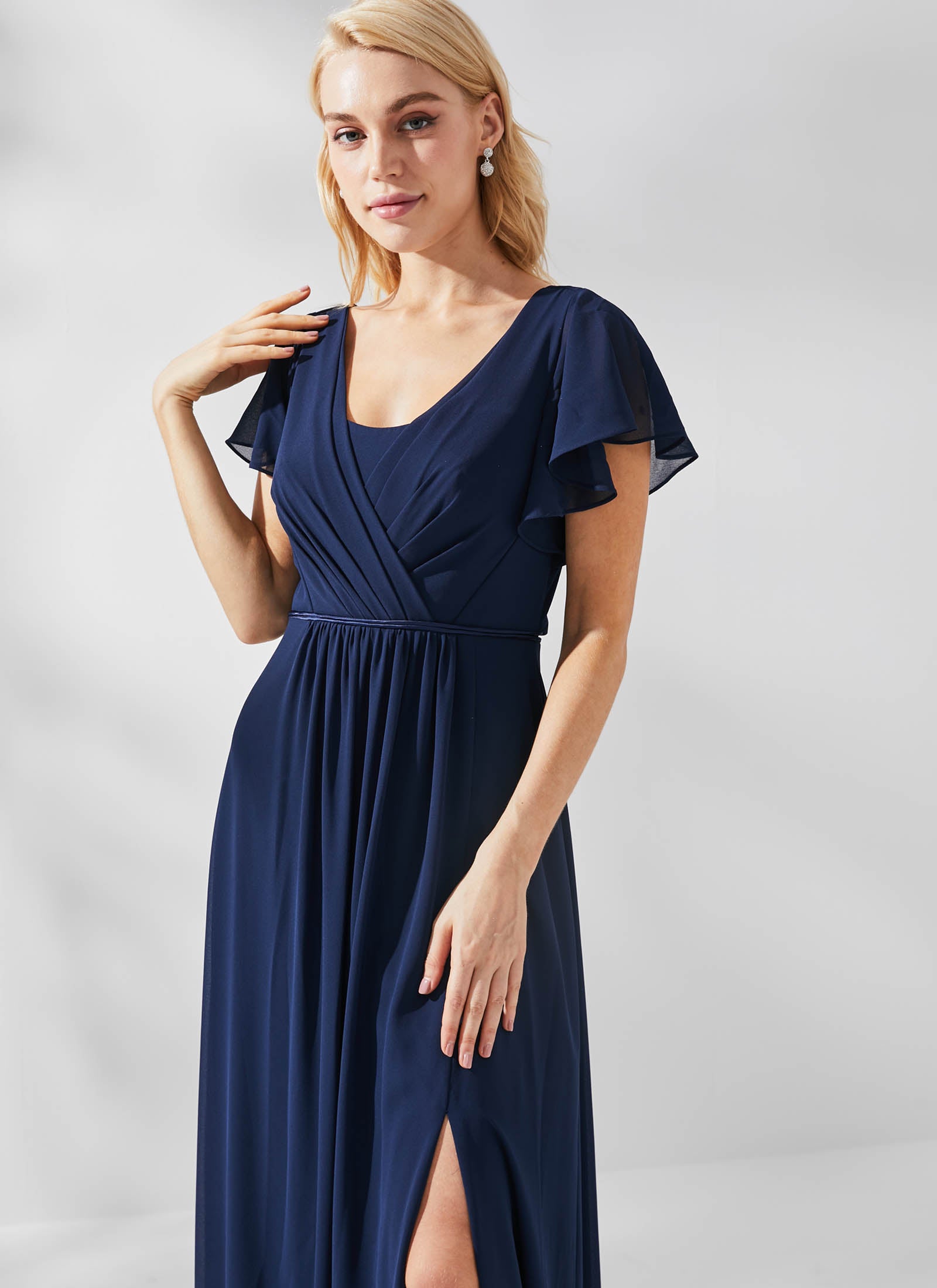 Arielle Dress, Navy