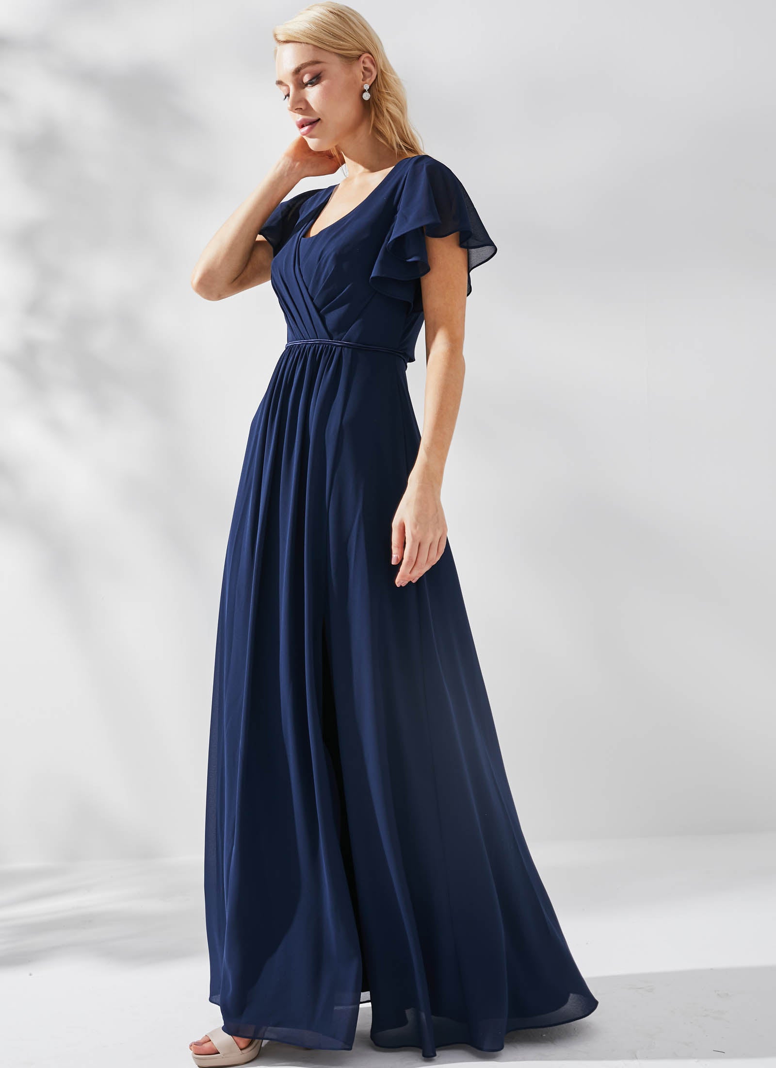 Arielle Dress, Navy