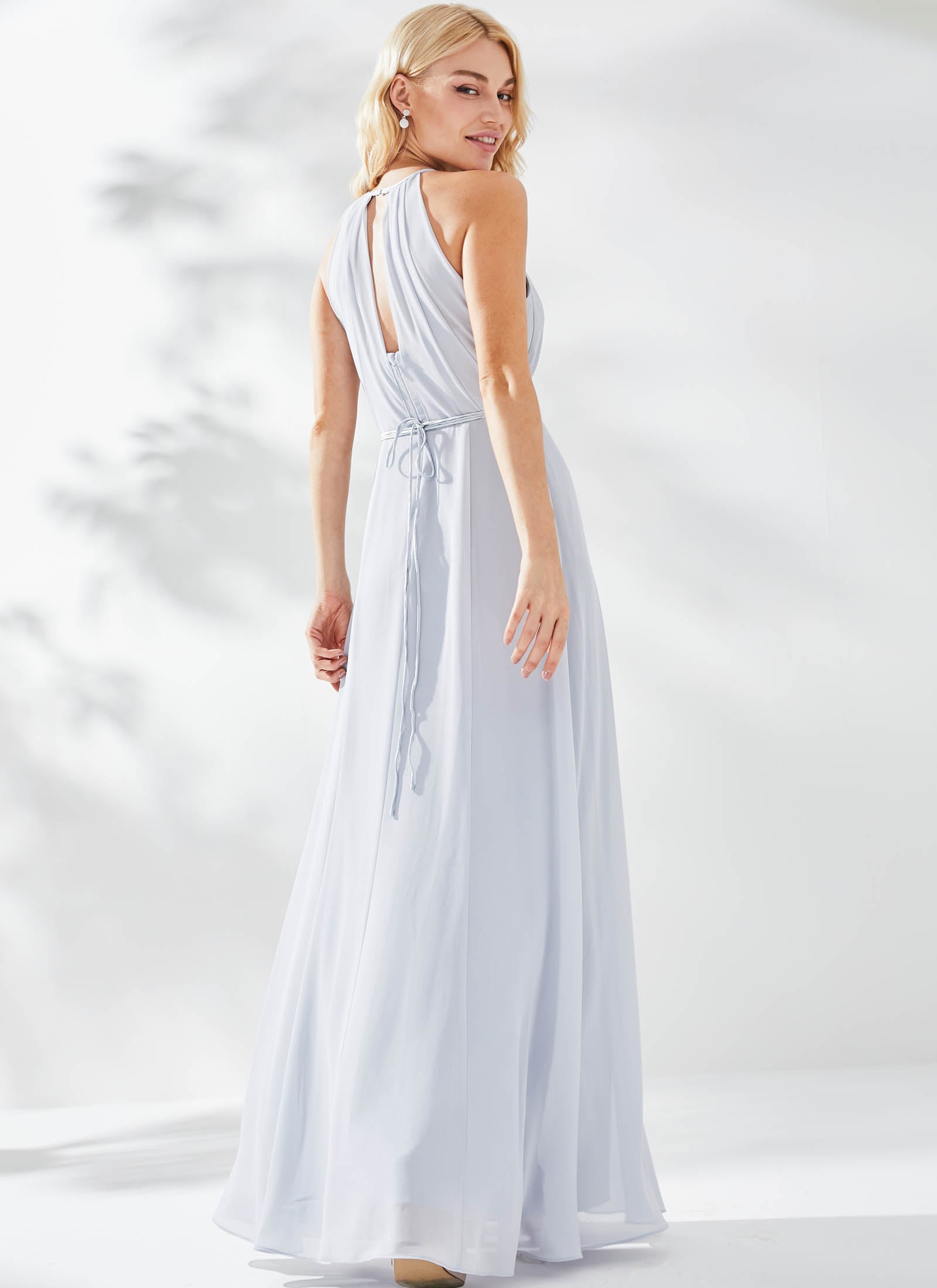 Adelle Dress, light dusty blue
