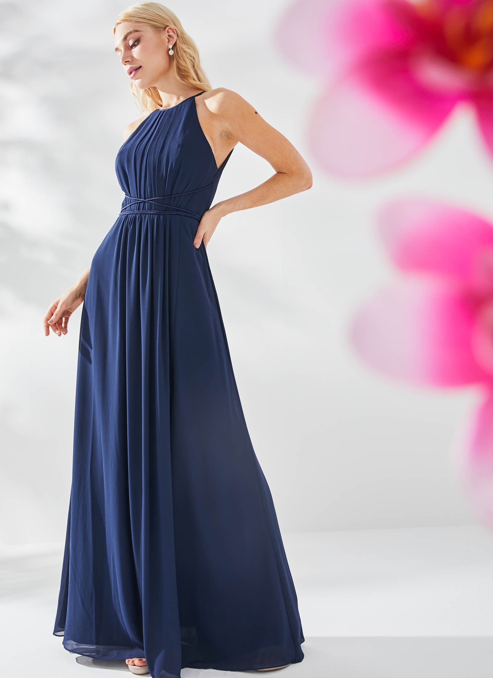 Adelle Dress, Navy