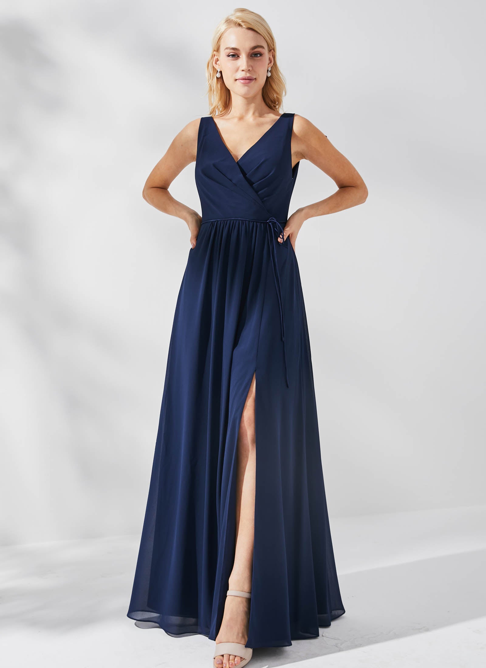Ava Dress, Navy