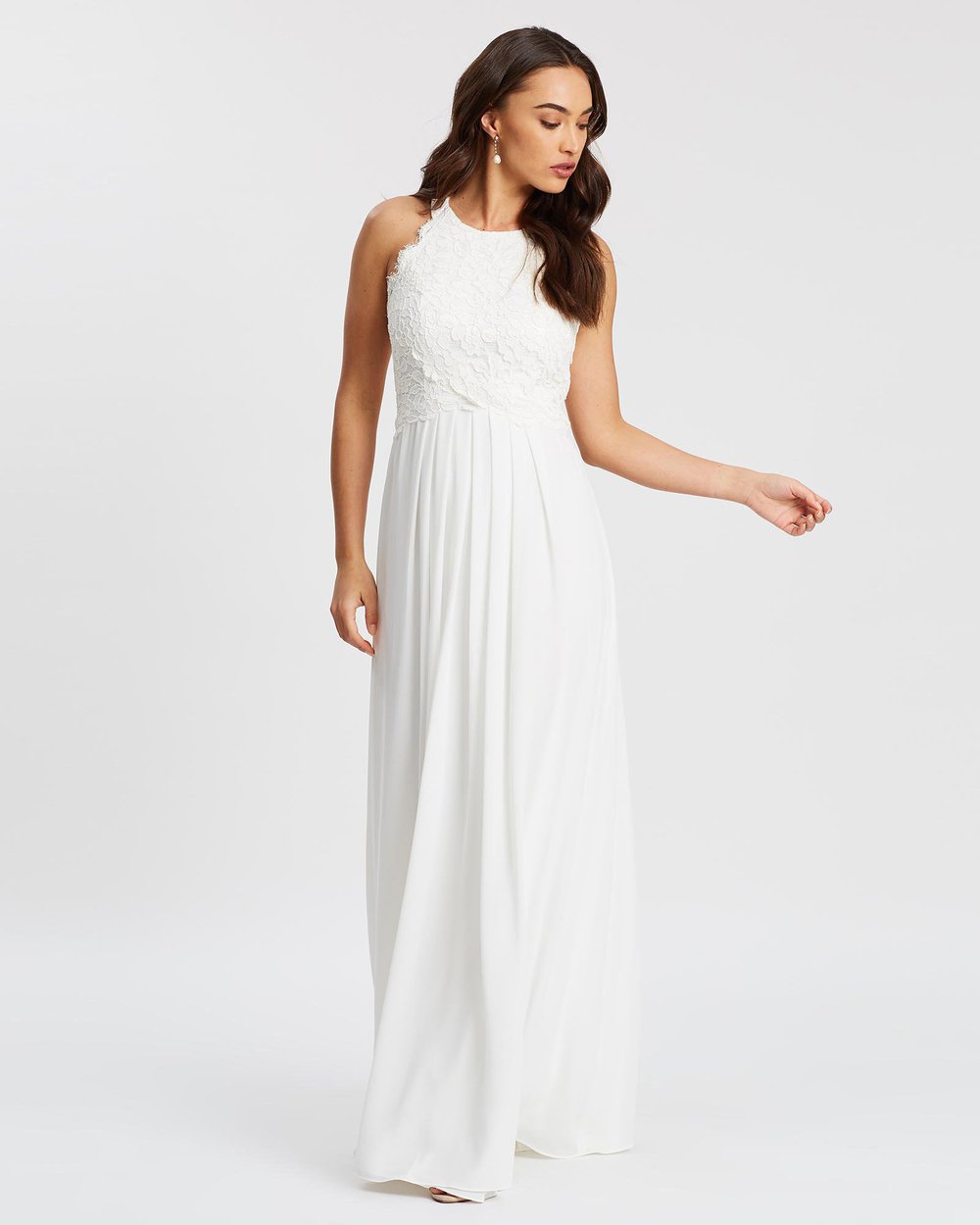 Graced by Lace Dress, Ivory