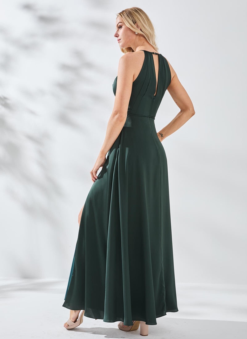 Adeline Dress, Dark Green