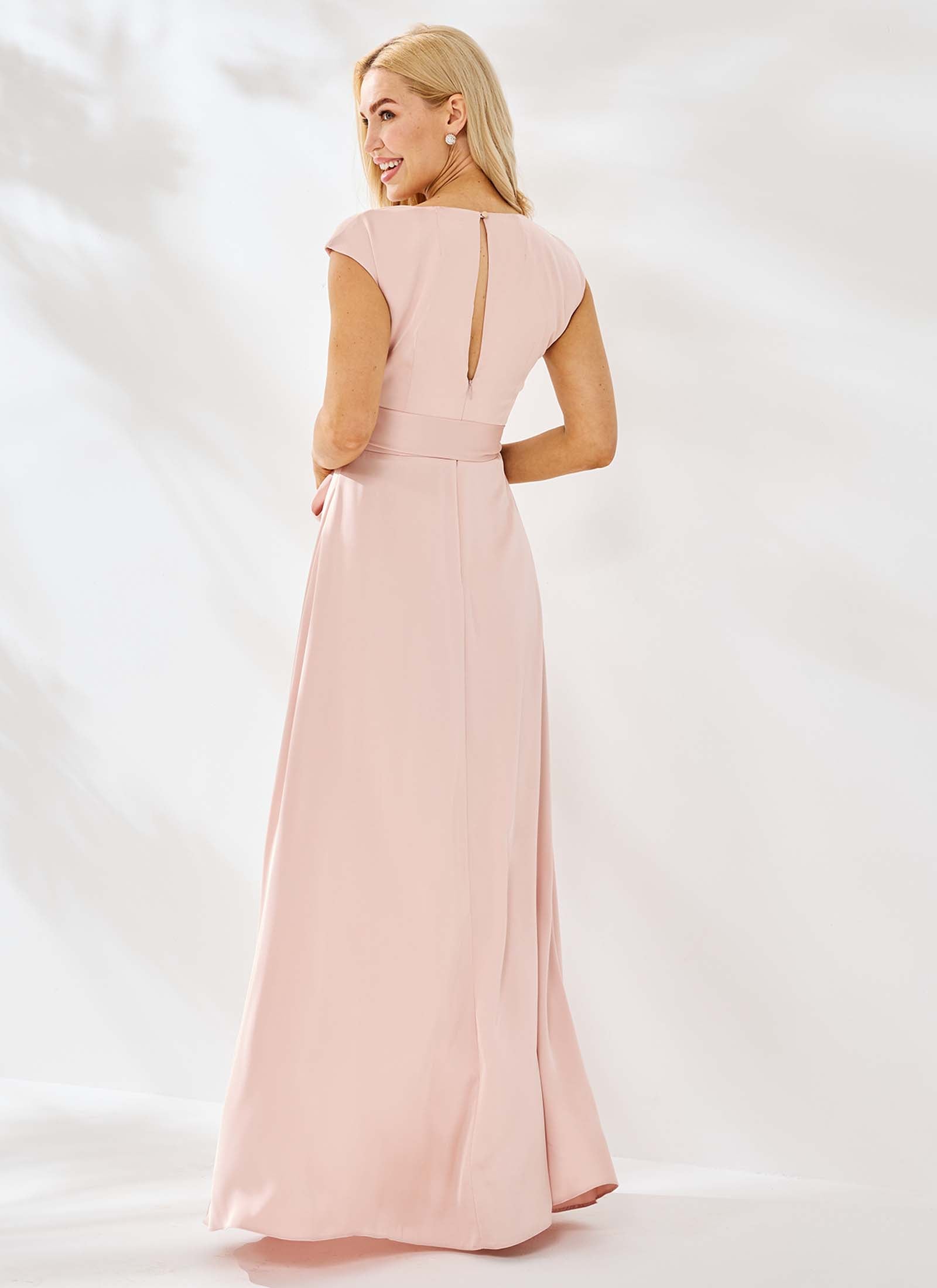 Aurelia Dress, Neutral Blush