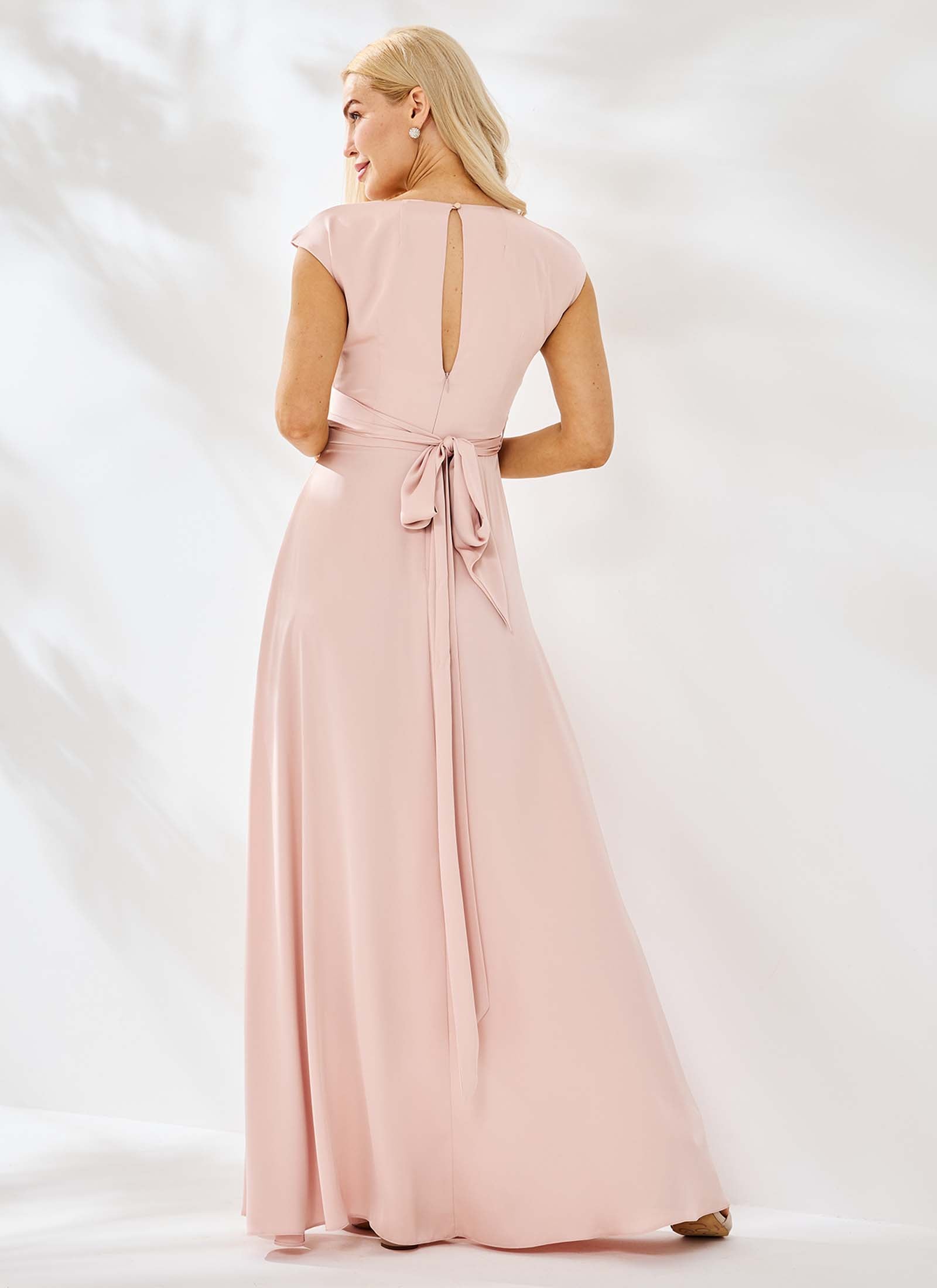 Aurelia Dress, Neutral Blush