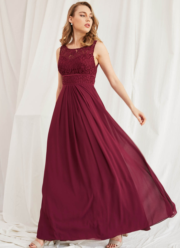 Merlot lace hot sale dress