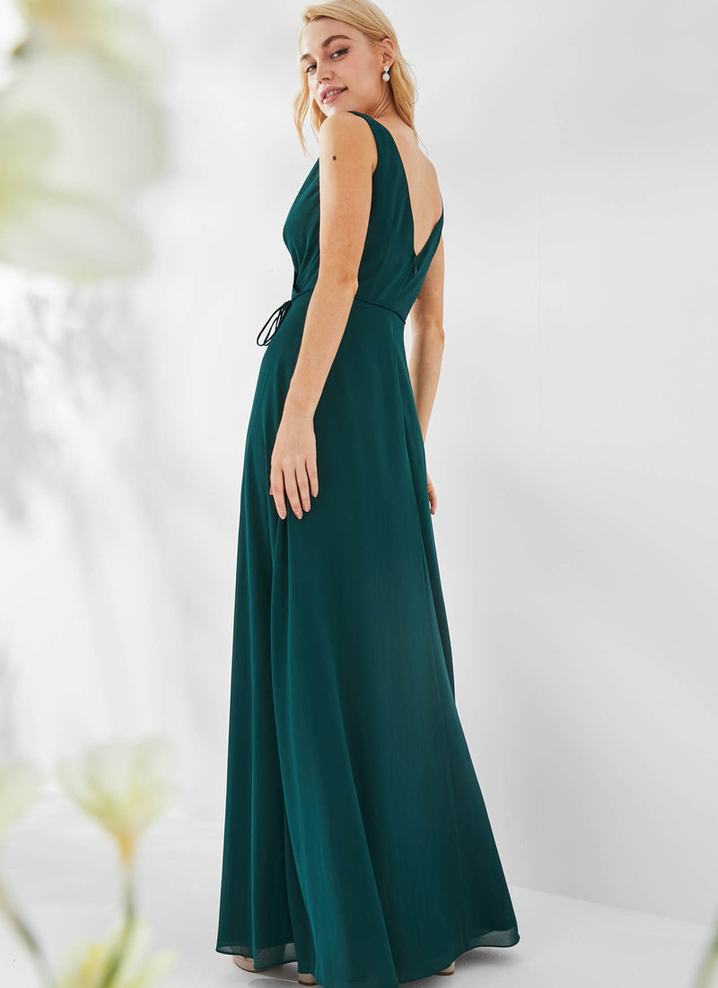 Ava Dress, Teal Green