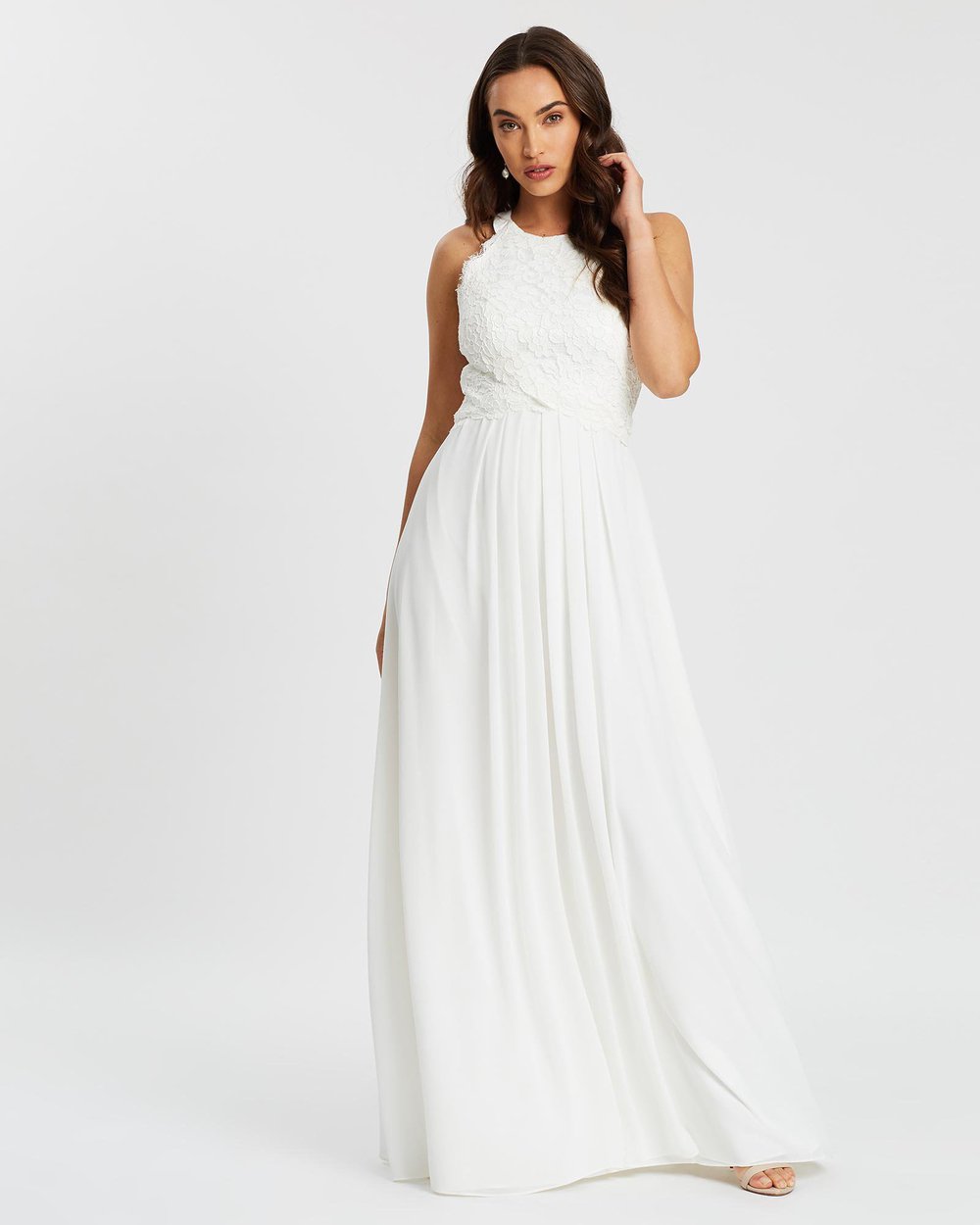 Graced by Lace Dress, Ivory