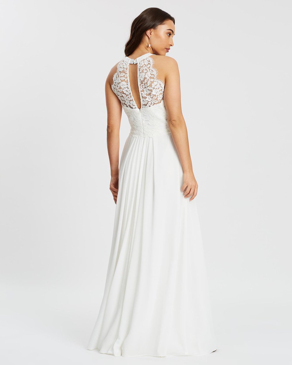 Graced by Lace Dress, Ivory